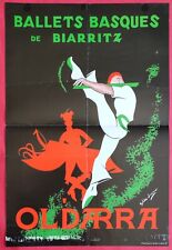 Affiche ballets basques d'occasion  Le Portel