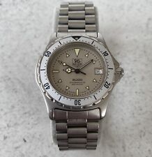 Tag Heuer 2000 Professional 972.013 200M relógio suíço vintage data conjunto rápido comprar usado  Enviando para Brazil