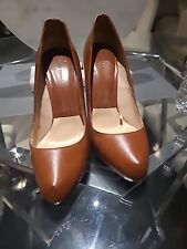 Zapatos de salón Zara de cuero marrón 8 EE. UU.     segunda mano  Embacar hacia Argentina
