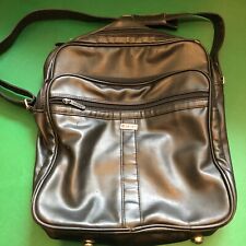 Delsey black leather for sale  MAIDENHEAD