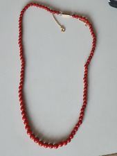 Collier perle corail d'occasion  Tours-