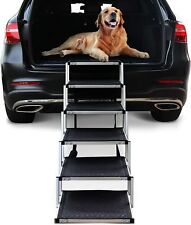 Folding Portable Dog Steps Aluminium Portable Stairs Ladder For Car Boot SUV for sale  Shipping to South Africa