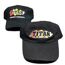 Titan Racing Daryn Pittman Caps Embroidery Garages & Carports UniFit Hats 2x Lot for sale  Shipping to South Africa