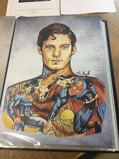 Superman tattoo print for sale  WALSALL