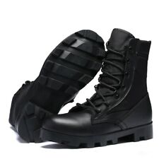 Usado, Novas Botas Masculinas de Combate de Topo Alto Exército Segurança Tática Deserto Sapatos Militares comprar usado  Enviando para Brazil