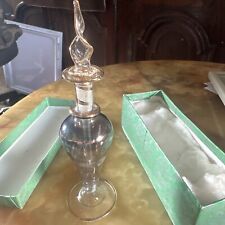 Vintage glass perfume for sale  MELTON MOWBRAY