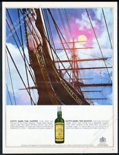 1969 Cutty Sark Scots Whisky Scotch clipper foto de navio incomum anúncio impresso do Reino Unido comprar usado  Enviando para Brazil