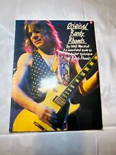 Original randy rhoads for sale  TAMWORTH