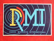 Moldavie autocollant radio d'occasion  France