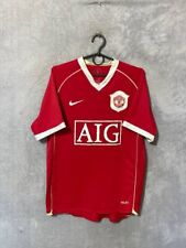 Usado, Camiseta de fútbol Manchester United Home 2006 - 2007 camiseta roja Nike para hombre talla S segunda mano  Embacar hacia Argentina