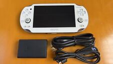 Sony PS Vita PCH-1100 AB02 Blanco OLED 3G/Modelo Wi-Fi con Cargador Sin Región segunda mano  Embacar hacia Mexico