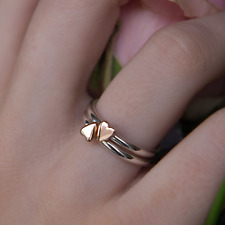 Pretty 925 Sterling Silver Heart Ring Handmade Engagement Jewelry Gift A-736 for sale  Shipping to South Africa