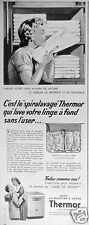 1954 advertising thermor d'occasion  Expédié en Belgium