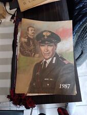 calendario carabinieri 1987 usato  Chiavari