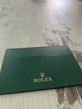 Rolex portacarte verde usato  Qualiano