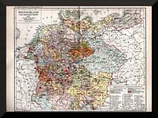 Historische karte deutschland gebraucht kaufen  Wiederitzsch,-Lindenthal