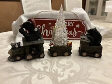 Christmas bear train for sale  Linden