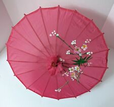 Chinese pink parasol d'occasion  Expédié en Belgium