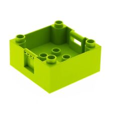 1x Lego Duplo Box 4x4 Zielone pudełko Nasadka Pojemnik Zestaw 10508 6100482 47423 na sprzedaż  Wysyłka do Poland