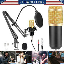 Micrófono de podcast condensador USB profesional para transmisión de grabación de juegos segunda mano  Embacar hacia Argentina