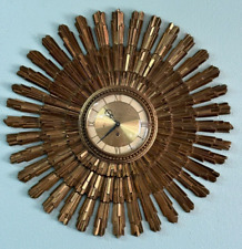 vintage sunburst clock for sale  Enid