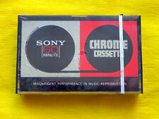 1x SONY Chrome C60 Cassette Tape 1972 + OVP + SEALED + Rare + comprar usado  Enviando para Brazil