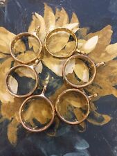 Regency brass rings for sale  HOUGHTON LE SPRING
