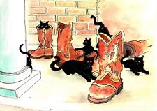 Cats cowboy boots for sale  Houston