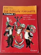 Fröhliche klarinette trioheft gebraucht kaufen  Kalkar