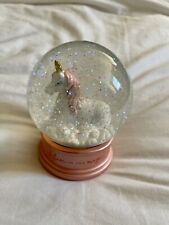 Unicorn glass snow for sale  BRISTOL
