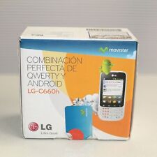Teléfono celular LG Optimus Pro C660h (Movistar) blanco vintage internacional segunda mano  Embacar hacia Argentina