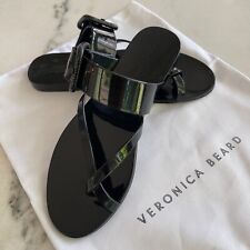 Veronica Beard Black Salva Jelly Sandals, 7, NEW!!! for sale  Shipping to South Africa