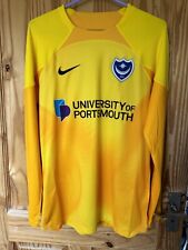 Portsmouth goalkeeper shirt for sale  HOOK