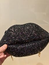 red lips clutch bag for sale  GLASGOW