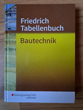 Friedrich tabellenbuch bautech gebraucht kaufen  Allersberg