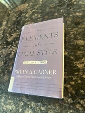Los elementos del estilo legal de Bryan A. Garner (inglés) tapa dura ex biblioteca segunda mano  Embacar hacia Argentina