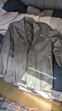 Men grey leather for sale  Hyattsville