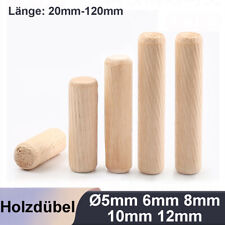 Holzdübel Ø5mm 6mm 8mm 10mm 12mm - Riffeldübel Buche Holz Dübel Holzstifte comprar usado  Enviando para Brazil