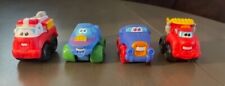 Tonka Chuck & Friends Wheel Pals Lot of 4 Soft Small Trucks, Cars & Vehicles, used for sale  Shipping to South Africa