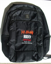 Nueva Mochila Promoción Kiss, Def Leppard and Kobra & the Lotus Tour 2014 segunda mano  Embacar hacia Mexico