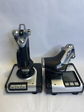 Saitek X52 Pro Flight Control System Throttle and Flight Stick Untested for sale  Shipping to South Africa