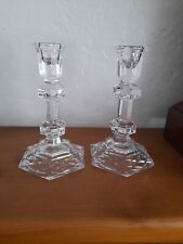 Pair galway crystal for sale  LEIGH