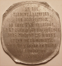 Médaille uniface révolution d'occasion  Maisons-Laffitte