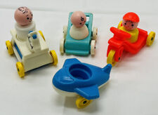 Triciclo para niños y juguetes vintage Fisher Price Little People - avión - caballo segunda mano  Embacar hacia Argentina