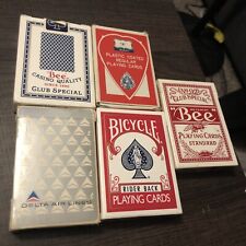 Lote de 5 mazos de cartas vintage segunda mano  Embacar hacia Argentina
