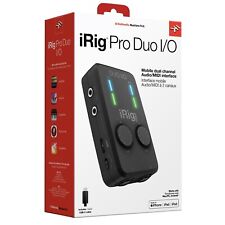 Usado, IK Multimedia iRig Pro Duo E/S móvil 2 canales audio/MIDI interfaz segunda mano  Embacar hacia Argentina