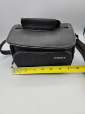 Sony Video Camera Black Travel Case Shoulder Storage Bag with Shoulder Strap for sale  Shipping to South Africa