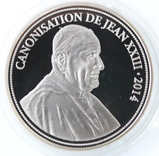 Medaille canonisation pape d'occasion  Elliant