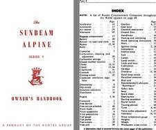 Sunbeam alpine series for sale  Bethel