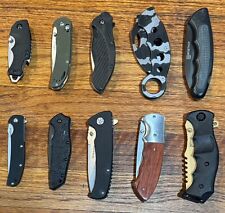Lot folding knives for sale  Brooklyn